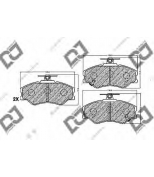 DJ PARTS - BP1105 - Торм.колодки djparts bp1105 ( mk(d11112m) nibk(pn0112)) hyundai 58101-4ba00